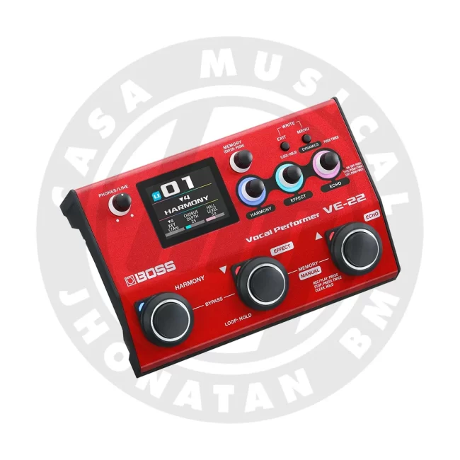 BOSS VE-22 PEDAL DE EFECTOS PARA VOZ. - Imagen 2