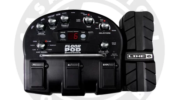 PEDAL MULTIEFECTO FLOOR POD LINE 6