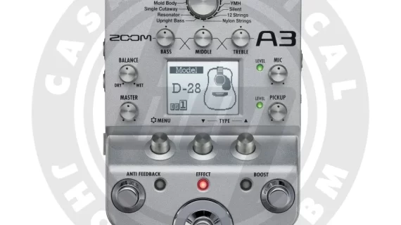 MULTIEFECTO PARA GUITARRA ZOOM A3