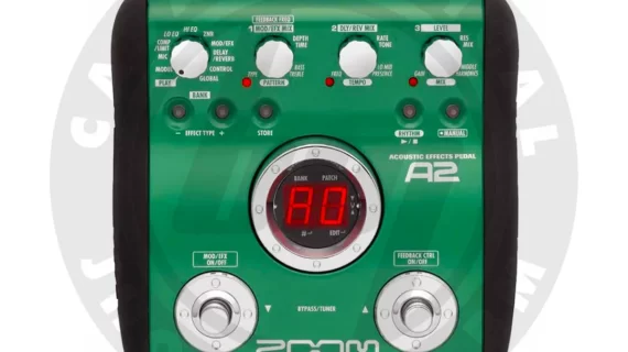 ACÚSTICA EFECTO PEDAL  ZOOM A2
