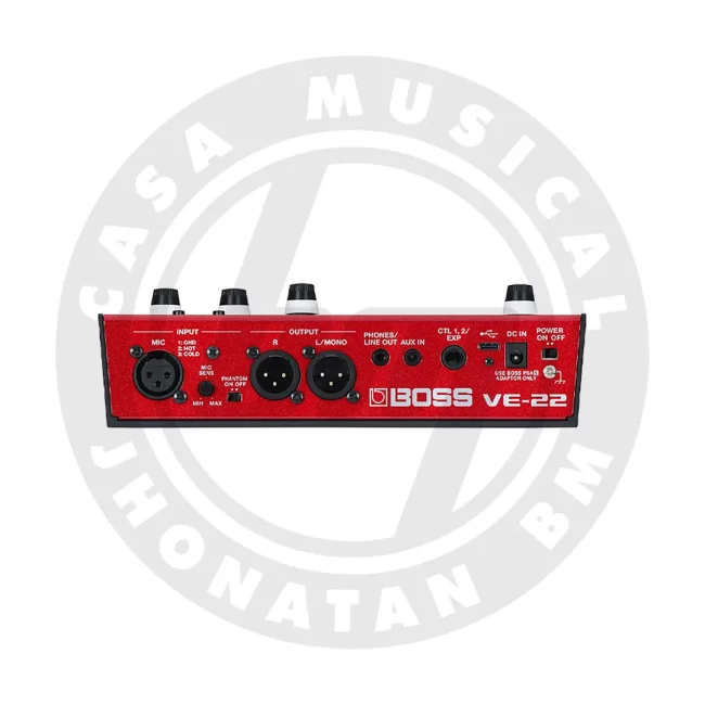 BOSS VE-22 PEDAL DE EFECTOS PARA VOZ. - Imagen 3