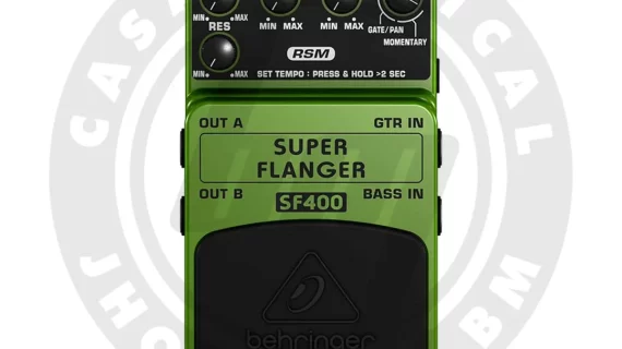 PEDAL DE GUITARRA SUPER FLANGER BEHRINGER SF400