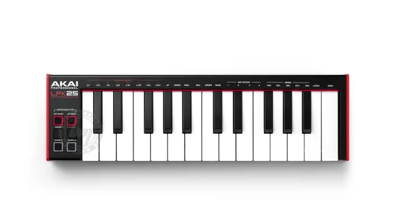 CONTROLADOR MIDI AKAI LPK25