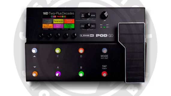 PEDALERA LINE 6 POD GO MULTIEFECTO